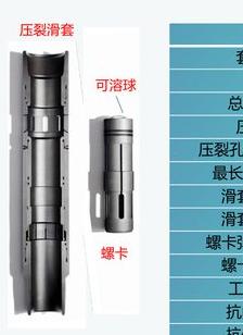 套管滑套压裂工具