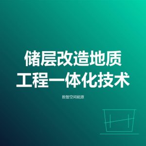 储层改造地质工程一体化技术