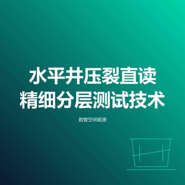 _2819 水平井压裂直读精细分层测试技术